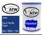 Preview: Jeep, Azul Pacific Pearl, BQ / RBQ / 760: 500ml Lackdose, von ATW Autoteile West.